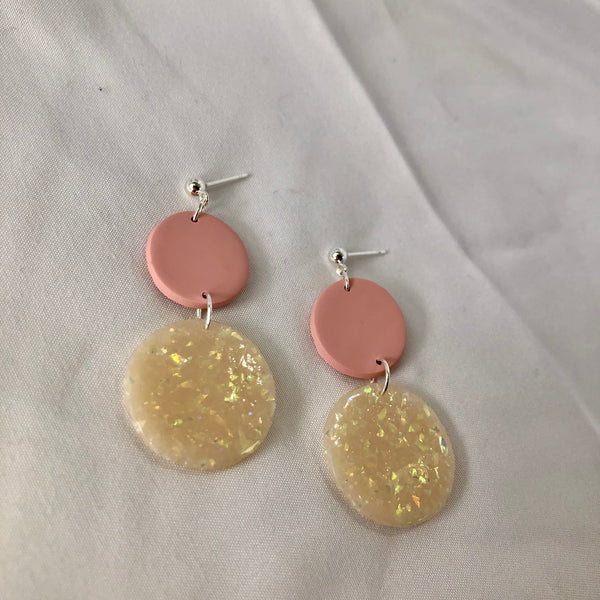 OPAL DANGLES | pink